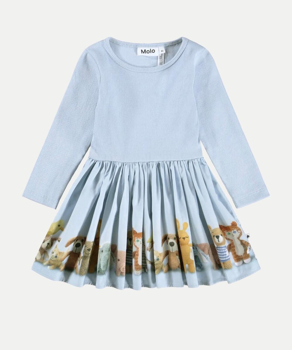 Molo “Candi Dress” 2T with crocheted animals